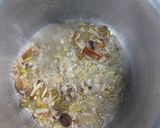 A picture of step 2 of Jaggery rice /gur waly rice.