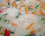 Gambar langkah 3 resipi Tauge Masak Lemak.