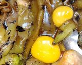 صورة لخطوة 6 من وصفة شكشوكة الخضر المشوية 🌶️🫑🍅