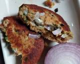 Curd filled Kabaab (Shikam puri) recipe step 5 photo