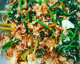 Foto langkah ke 5 dari resep Bibimbap (비빔밥).