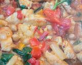 A picture of step 15 of Chicken and Chickpea Curry.