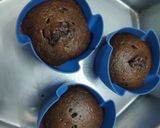 A picture of step 4 of Wheat choco lava.