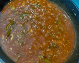 A picture of step 4 of Hakka noodles with gravy.