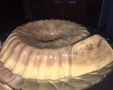 Foto langkah ke 6 dari resep Puding Roti Marmer Coklat (dari cake sisa).