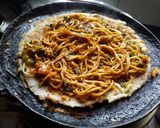 A picture of step 3 of Street Style Chinese noodles dosa.