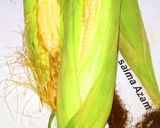 A picture of step 2 of Spicy lemon corn on the cob🌽اسپاٸسی لیمن کارن🌽.