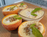 Foto del paso 7 de la receta: Helado de naranja 🍊, coco🥥 y hierbabuena🌿