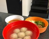 Foto langkah ke 7 dari resep Bakso Tempe#pekaninspirasi.