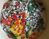 A picture of step 3 of Sprout Salad.