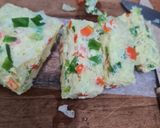 Foto langkah ke 4 dari resep Telur Sayur Kukus / Vegie Egg Steam.