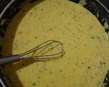 A picture of step 6 of Udupi style Rava idli.