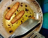 A picture of step 4 of Smoke kabab.