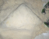 A picture of step 4 of Potato triangles.
