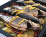 Foto del paso 5 de la receta: Lubina a la rustidera