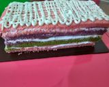 Foto langkah ke 7 dari resep Rainbow Cake Kukus 🌈🍰🌈.