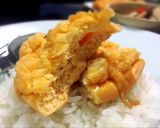 รูปขั้นตอนการทำที่ 4 ของ ต้มยำเห็ดเต้าหู้เบคอน/ไข่เจียวฟู