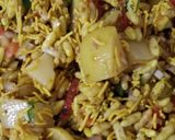 A picture of step 6 of Alu muri shilong(meghalaya street food).