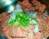 A picture of step 1 of Beef seekh kabab #ramadankitayari.