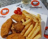 Foto del paso 4 de la receta: Alitas de Pollo a la Romana con Papas Fritas