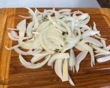 Une image de l'étape 5 de Nouilles de riz sautées aux légumes et épices.