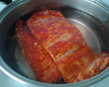 Foto del paso 1 de la receta: Costilla de cerdo adobada en salsa