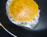 A picture of step 4 of Left Over Dal Chilla.