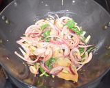 A picture of step 3 of Semiya Biryani.
