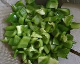 A picture of step 1 of Aloo Simla Mirch - My Style.