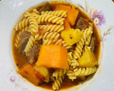Foto del paso 4 de la receta: Guiso de fideos con carne y verduras