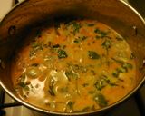 A picture of step 9 of Thai Red Curry with Chicken & Tofu.