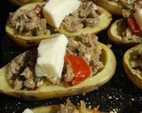 Foto del paso 7 de la receta: Papines rellenos primaverales🥔🌻⚘🌈😋