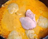 A picture of step 4 of Chicken Massaman Curry.