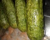 صورة لخطوة 2 من وصفة لفائف باذنجان و كوسا (جريوات) محشية