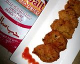 A picture of step 6 of Daal K Pakorhay.