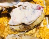 A picture of step 8 of Cool Ranch Doritos Baked Chicken 🐔.