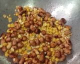 A picture of step 2 of Curry Leaves Podi Chutney.