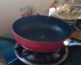 A picture of step 2 of Radish Pulav/Mullangi Rice.