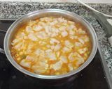 Foto del paso 8 de la receta Garbanzos con lomos de merluza