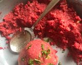Foto del paso 1 de la receta Hamburguesa vegana de remolacha arroz integral y cuscús