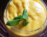 A picture of step 3 of Mango lassi.