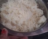 A picture of step 4 of Jeera rice.