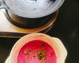 A picture of step 1 of BEETROOT PANCAKE (Beetroot CHILLA) 😋.