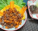 Hình bước làm 2 của món Bò xào cà rốt