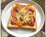 Foto langkah ke 4 dari resep Pizza roti tawar.
