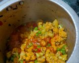 A picture of step 4 of Masala Cauliflower theme.
