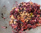 A picture of step 6 of Red Amaranthus Stir -Fry.