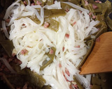 Foto del paso 2 de la receta: Noodles de arroz salteados con judías verdes y jamón