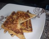 A picture of step 4 of French toast.