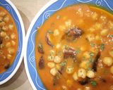 Foto del paso 6 de la receta Garbanzos con Shiitake en Salsa de Tomate y Zanahoria